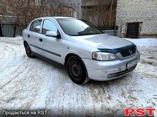 Сірий Опель Астра, об'ємом двигуна 1.6 л та пробігом 200 тис. км за 1950 $, фото 1 на Automoto.ua