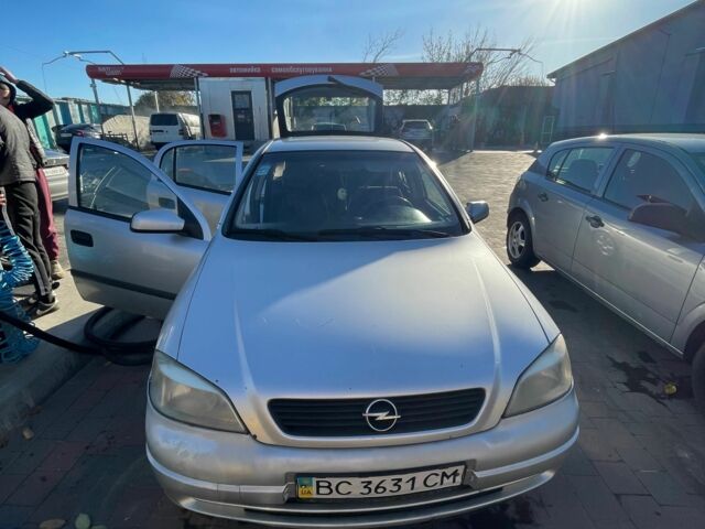 Серый Опель Астра, объемом двигателя 1.7 л и пробегом 486 тыс. км за 1700 $, фото 1 на Automoto.ua