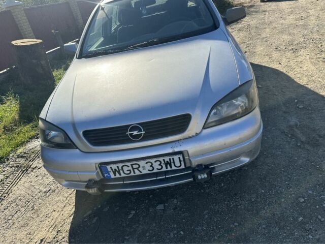 Серый Опель Астра, объемом двигателя 2 л и пробегом 196 тыс. км за 1109 $, фото 1 на Automoto.ua