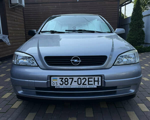 Сірий Опель Астра, об'ємом двигуна 1.4 л та пробігом 90 тис. км за 3500 $, фото 1 на Automoto.ua