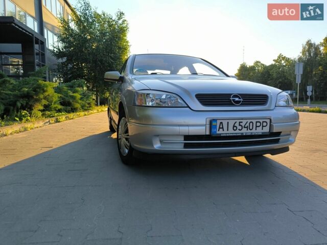 Сірий Опель Астра, об'ємом двигуна 1.6 л та пробігом 176 тис. км за 3850 $, фото 1 на Automoto.ua