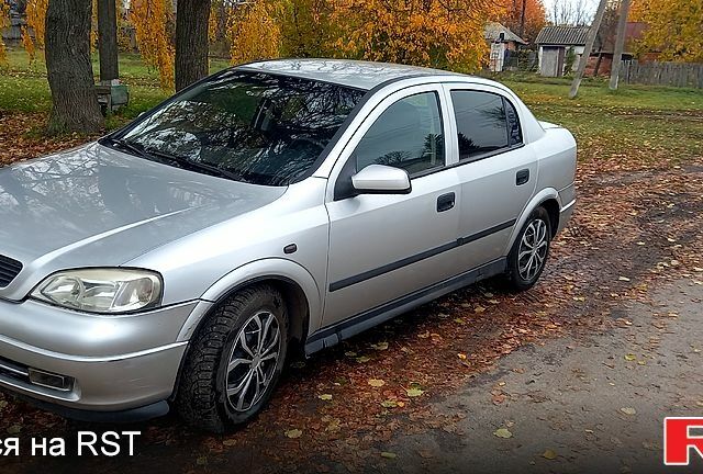 Серый Опель Астра, объемом двигателя 1.6 л и пробегом 146 тыс. км за 2900 $, фото 1 на Automoto.ua