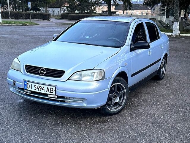 Серый Опель Астра, объемом двигателя 1.6 л и пробегом 280 тыс. км за 2800 $, фото 1 на Automoto.ua