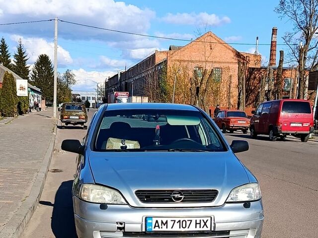 Сірий Опель Астра, об'ємом двигуна 1.6 л та пробігом 373 тис. км за 2800 $, фото 1 на Automoto.ua
