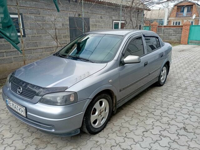 Сірий Опель Астра, об'ємом двигуна 1.6 л та пробігом 336 тис. км за 4200 $, фото 1 на Automoto.ua