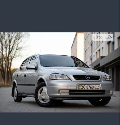 Сірий Опель Астра, об'ємом двигуна 1.4 л та пробігом 389 тис. км за 3200 $, фото 1 на Automoto.ua