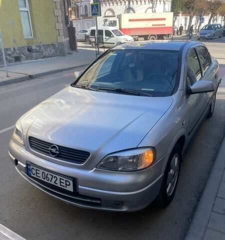 Серый Опель Астра, объемом двигателя 1.6 л и пробегом 150 тыс. км за 3500 $, фото 1 на Automoto.ua