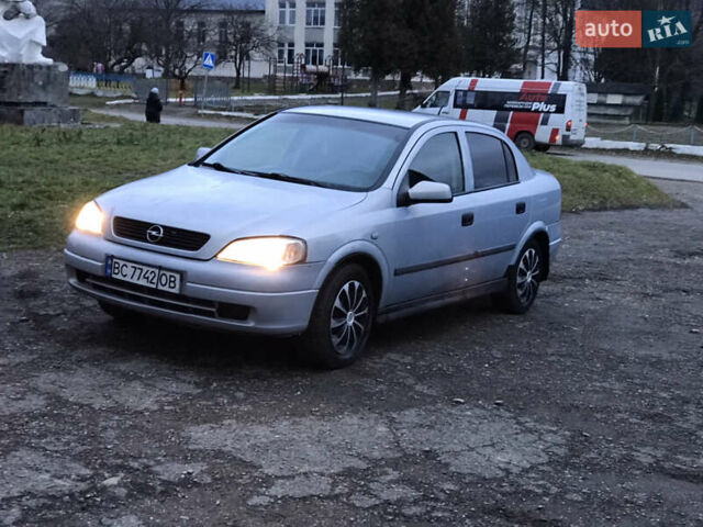 Сірий Опель Астра, об'ємом двигуна 1.6 л та пробігом 320 тис. км за 2200 $, фото 1 на Automoto.ua