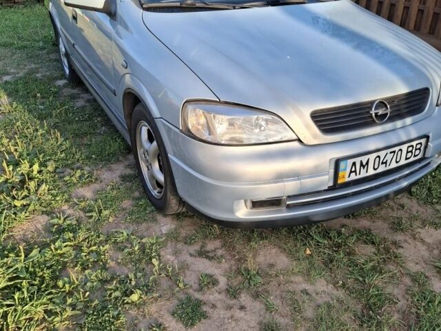 Сірий Опель Астра, об'ємом двигуна 1.6 л та пробігом 283 тис. км за 2950 $, фото 1 на Automoto.ua