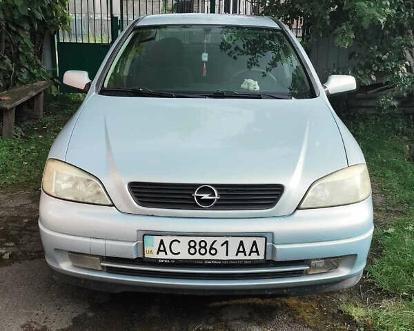 Сірий Опель Астра, об'ємом двигуна 1.6 л та пробігом 160 тис. км за 4200 $, фото 1 на Automoto.ua
