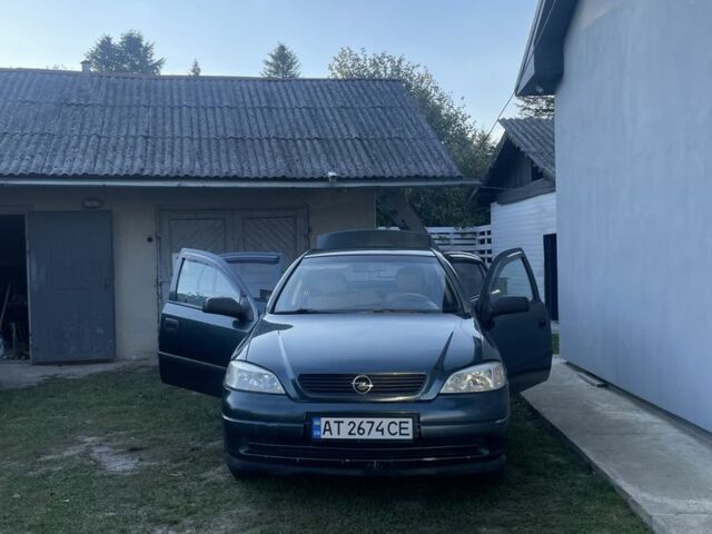 Сірий Опель Астра, об'ємом двигуна 1.6 л та пробігом 220 тис. км за 2911 $, фото 1 на Automoto.ua