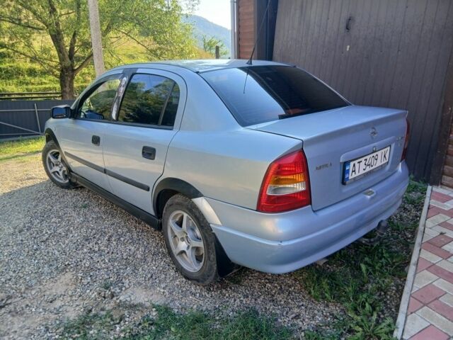 Сірий Опель Астра, об'ємом двигуна 1.6 л та пробігом 230 тис. км за 3411 $, фото 1 на Automoto.ua