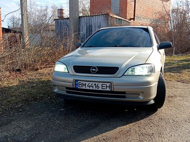 Серый Опель Астра, объемом двигателя 1.4 л и пробегом 173 тыс. км за 4300 $, фото 1 на Automoto.ua