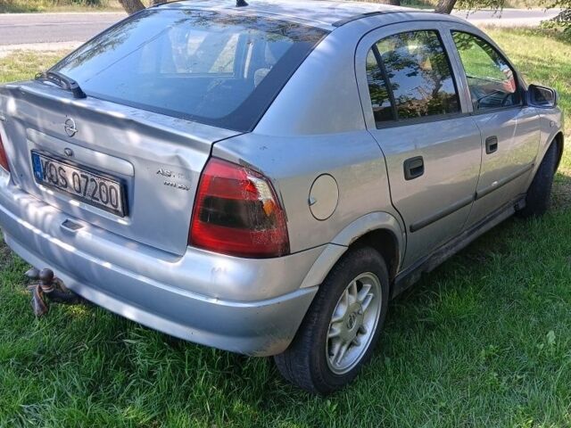 Серый Опель Астра, объемом двигателя 2 л и пробегом 190 тыс. км за 1400 $, фото 1 на Automoto.ua