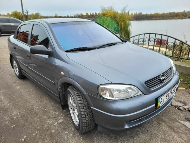 Опель Астра 2006 в Смеле на Automoto.ua Серый Опель Астра, объемом двигателя 1.4 л и пробегом 86 тыс. км за 4500 $, фото 1 на Automoto.ua