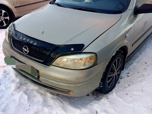 Сірий Опель Астра, об'ємом двигуна 1.4 л та пробігом 186 тис. км за 4200 $, фото 1 на Automoto.ua