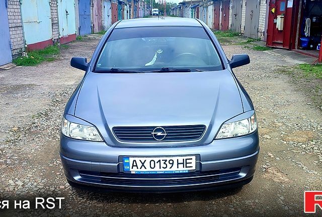 Серый Опель Астра, объемом двигателя 1.4 л и пробегом 129 тыс. км за 4750 $, фото 1 на Automoto.ua