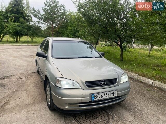 Серый Опель Астра, объемом двигателя 1.4 л и пробегом 313 тыс. км за 2150 $, фото 1 на Automoto.ua