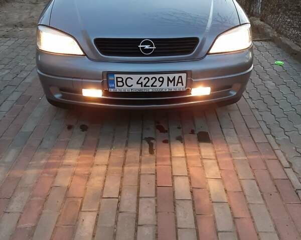 Сірий Опель Астра, об'ємом двигуна 1.4 л та пробігом 186 тис. км за 4250 $, фото 1 на Automoto.ua