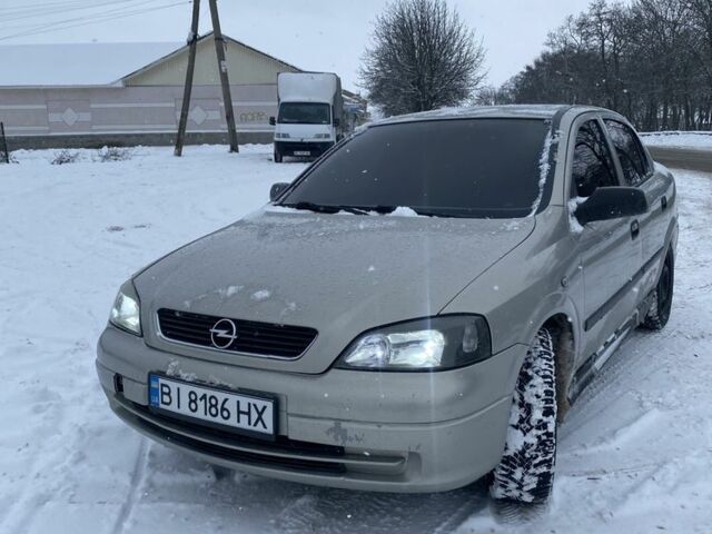 Сірий Опель Астра, об'ємом двигуна 1.4 л та пробігом 256 тис. км за 2900 $, фото 1 на Automoto.ua