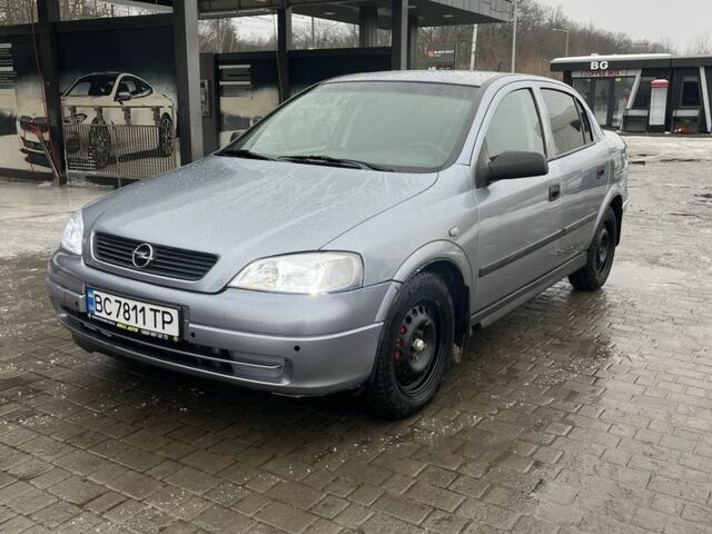 Серый Опель Астра, объемом двигателя 1.4 л и пробегом 30 тыс. км за 3700 $, фото 1 на Automoto.ua