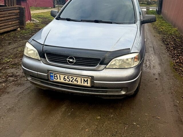 Серый Опель Астра, объемом двигателя 1.4 л и пробегом 279 тыс. км за 4300 $, фото 1 на Automoto.ua