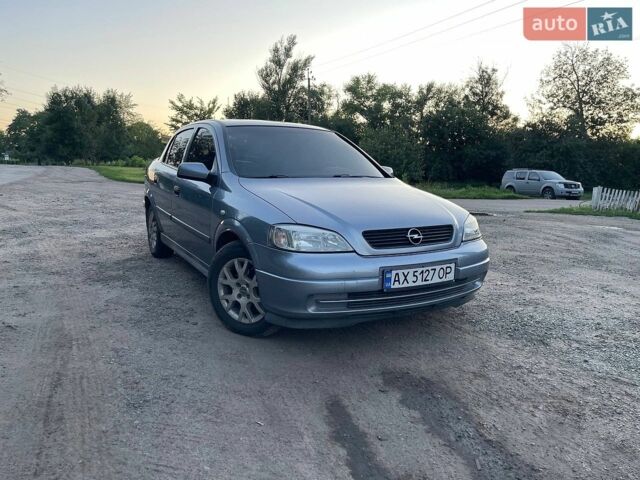 Сірий Опель Астра, об'ємом двигуна 1.6 л та пробігом 349 тис. км за 3400 $, фото 1 на Automoto.ua