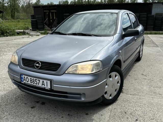 Серый Опель Астра, объемом двигателя 1.4 л и пробегом 2 тыс. км за 2450 $, фото 1 на Automoto.ua