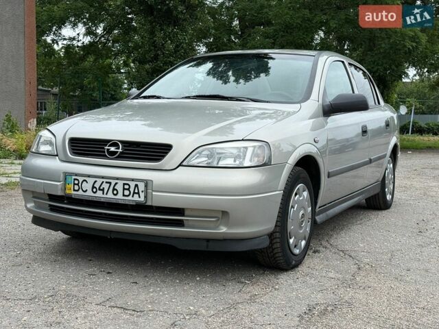 Серый Опель Астра, объемом двигателя 1.4 л и пробегом 259 тыс. км за 3300 $, фото 1 на Automoto.ua