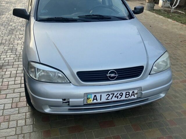 Сірий Опель Астра, об'ємом двигуна 1.4 л та пробігом 222 тис. км за 3100 $, фото 1 на Automoto.ua
