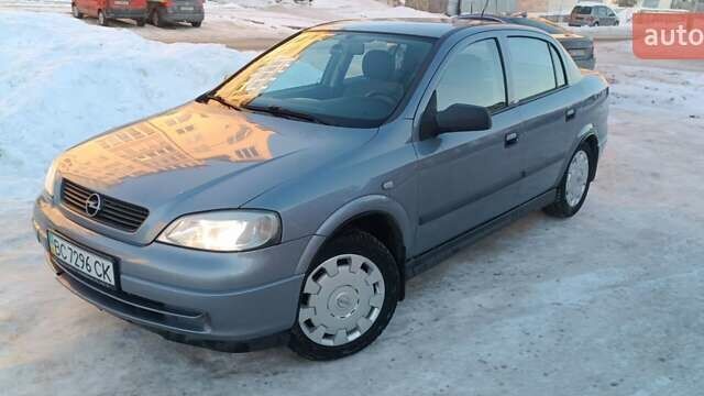 Серый Опель Астра, объемом двигателя 1.4 л и пробегом 137 тыс. км за 3900 $, фото 1 на Automoto.ua