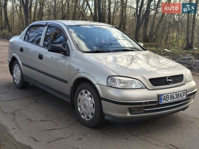 Серый Опель Астра, объемом двигателя 1.36 л и пробегом 170 тыс. км за 3850 $, фото 1 на Automoto.ua