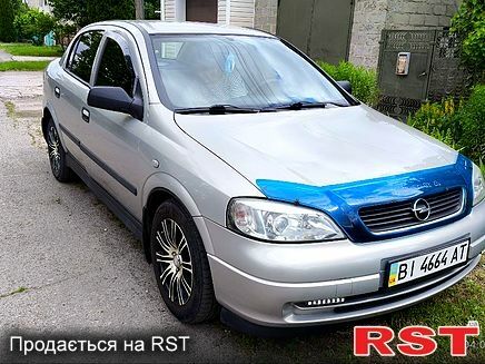 Сірий Опель Астра, об'ємом двигуна 1.4 л та пробігом 148 тис. км за 5000 $, фото 1 на Automoto.ua