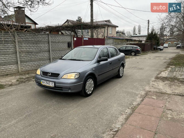 Сірий Опель Астра, об'ємом двигуна 1.6 л та пробігом 100 тис. км за 3400 $, фото 1 на Automoto.ua