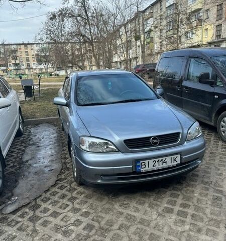 Сірий Опель Астра, об'ємом двигуна 1.6 л та пробігом 34 тис. км за 4500 $, фото 1 на Automoto.ua