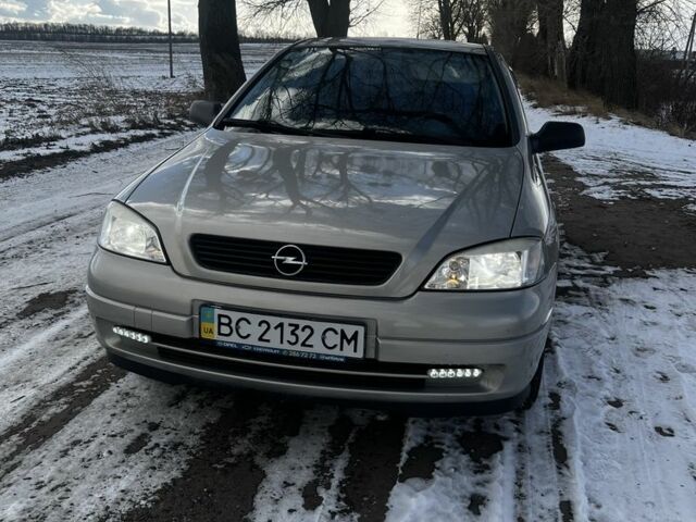 Сірий Опель Астра, об'ємом двигуна 1.6 л та пробігом 83 тис. км за 4800 $, фото 1 на Automoto.ua