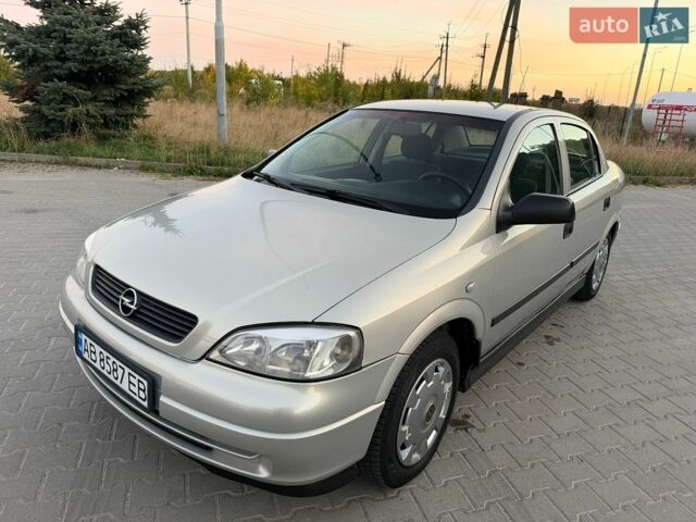 Сірий Опель Астра, об'ємом двигуна 1.6 л та пробігом 90 тис. км за 4800 $, фото 1 на Automoto.ua