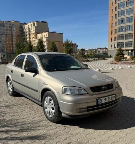 Сірий Опель Астра, об'ємом двигуна 1.4 л та пробігом 220 тис. км за 3500 $, фото 1 на Automoto.ua