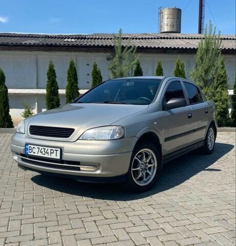 Серый Опель Астра, объемом двигателя 1.4 л и пробегом 140 тыс. км за 4100 $, фото 1 на Automoto.ua