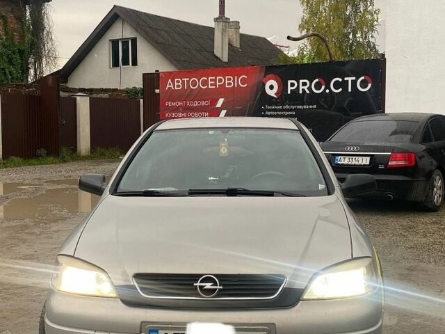 Сірий Опель Астра, об'ємом двигуна 1.6 л та пробігом 229 тис. км за 3900 $, фото 1 на Automoto.ua