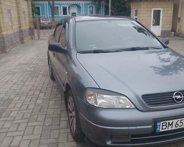 Серый Опель Астра, объемом двигателя 1.36 л и пробегом 160 тыс. км за 4200 $, фото 1 на Automoto.ua