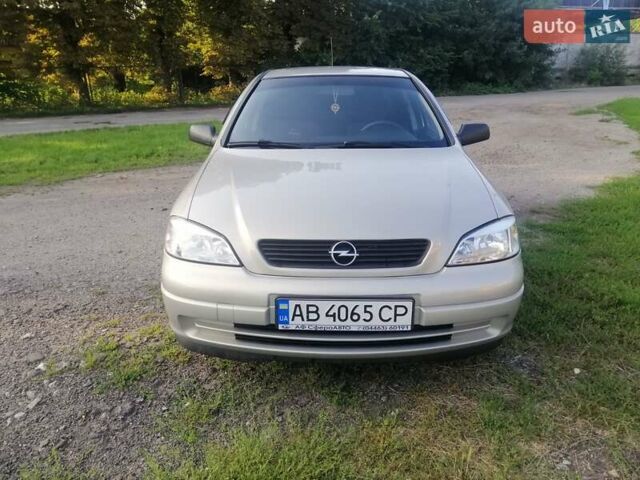 Серый Опель Астра, объемом двигателя 1.4 л и пробегом 115 тыс. км за 4800 $, фото 1 на Automoto.ua