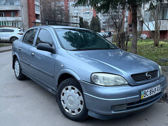 Сірий Опель Астра, об'ємом двигуна 1.4 л та пробігом 236 тис. км за 2700 $, фото 1 на Automoto.ua