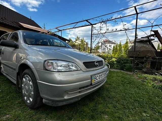 Серый Опель Астра, объемом двигателя 1.36 л и пробегом 24 тыс. км за 1700 $, фото 1 на Automoto.ua