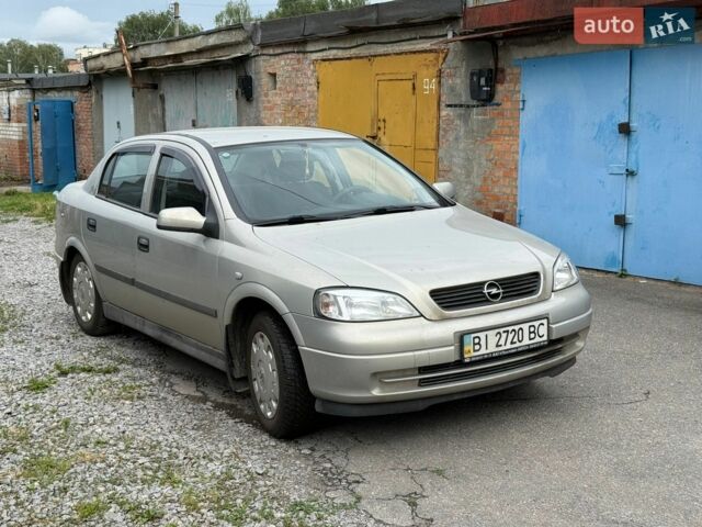 Сірий Опель Астра, об'ємом двигуна 1.39 л та пробігом 134 тис. км за 5000 $, фото 1 на Automoto.ua