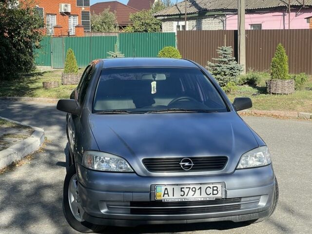 Сірий Опель Астра, об'ємом двигуна 1.6 л та пробігом 190 тис. км за 3700 $, фото 1 на Automoto.ua