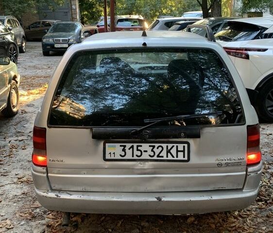 Серый Опель Астра, объемом двигателя 1.4 л и пробегом 3 тыс. км за 1250 $, фото 1 на Automoto.ua