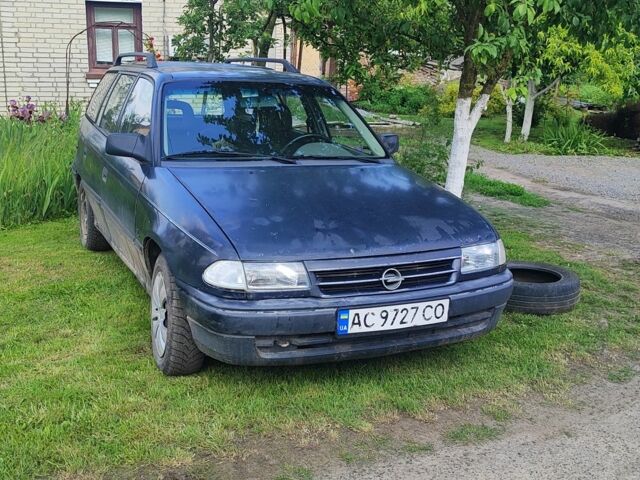 Сірий Опель Астра, об'ємом двигуна 1.9 л та пробігом 350 тис. км за 1000 $, фото 1 на Automoto.ua