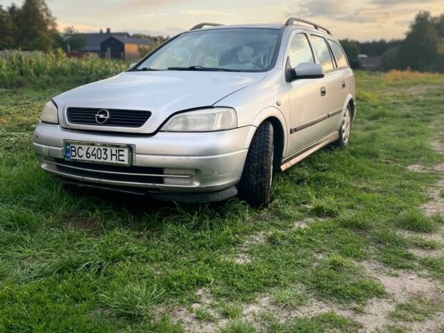 Сірий Опель Астра, об'ємом двигуна 2 л та пробігом 325 тис. км за 1300 $, фото 1 на Automoto.ua
