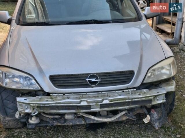 Серый Опель Астра, объемом двигателя 1.6 л и пробегом 456 тыс. км за 1300 $, фото 1 на Automoto.ua